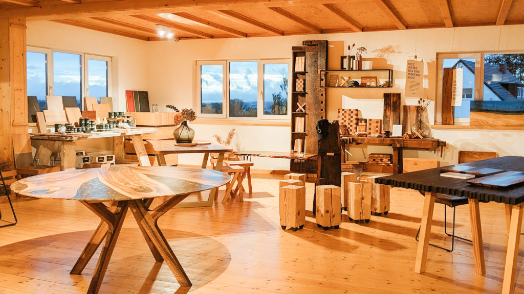 Die Boutique von Liebwerk ist ein Ort der Inspiration für Interior und Möbel.