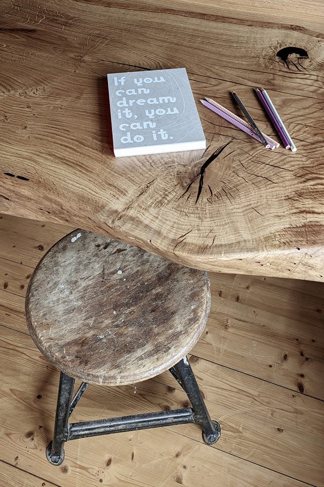 Homeoffice am Küchentische von Liebwerk das macht Spaß